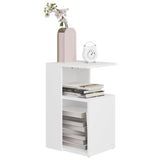 Side Table 36X30X56 Cm Engineered Wood