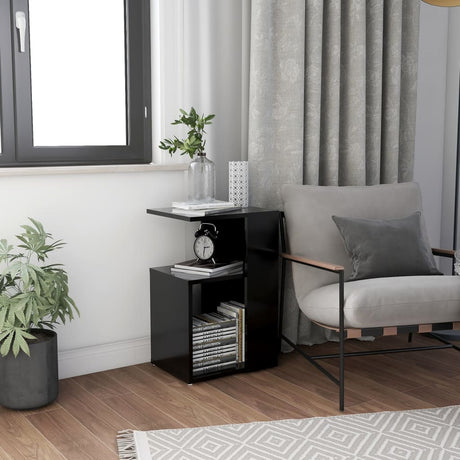 Side Table 36X30X56 Cm Engineered Wood