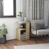Side Table 36X30X56 Cm Engineered Wood