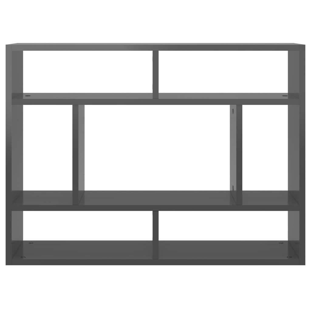 Wall Shelf 75X16X55 Cm Engineered Wood