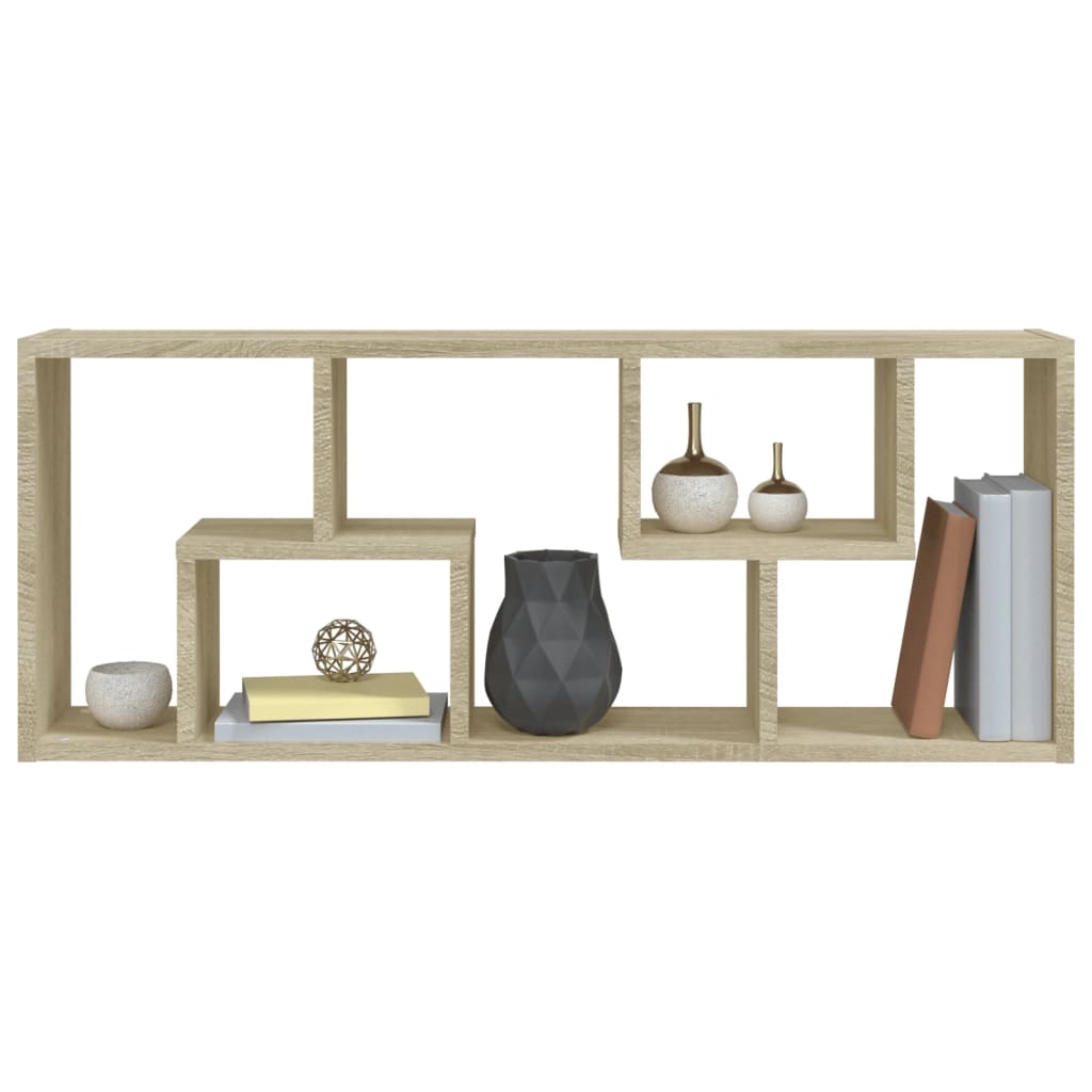Wall Shelf 36X16X90 Cm Engineered Wood