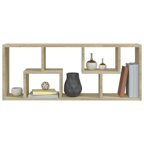 Wall Shelf 36X16X90 Cm Engineered Wood