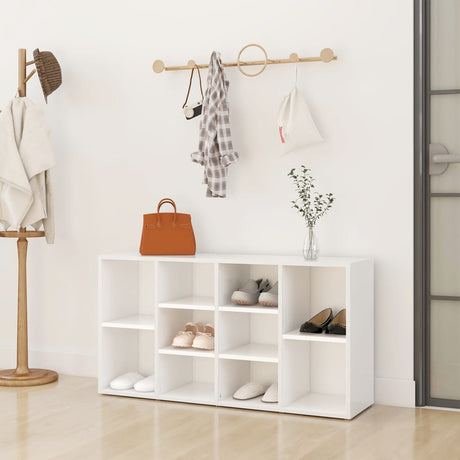 Shoe Bench 103X30X54.5 Cm Engineered Wood