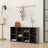 Shoe Bench 103X30X54.5 Cm Engineered Wood