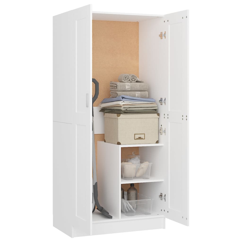 Wardrobe 82.5X51.5X180 Cm Engineered Wood