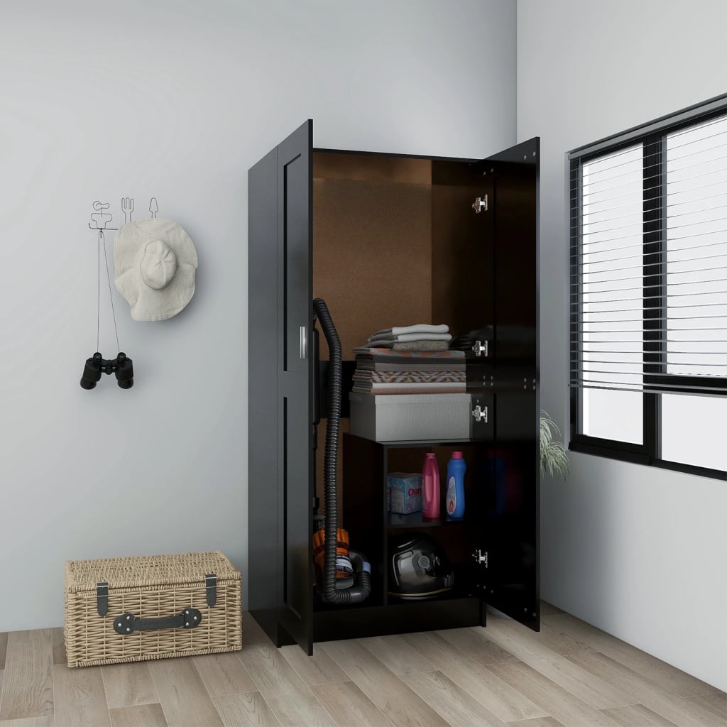 Wardrobe 82.5X51.5X180 Cm Engineered Wood