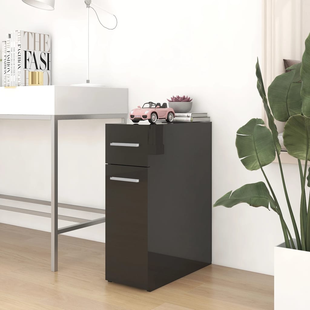 Apothecary Cabinet 20X45.5X60 Cm Engineered Wood