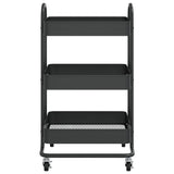 3-Tier Trolley 43X34X79 Cm Steel