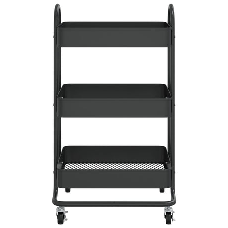 3-Tier Trolley 43X34X79 Cm Steel