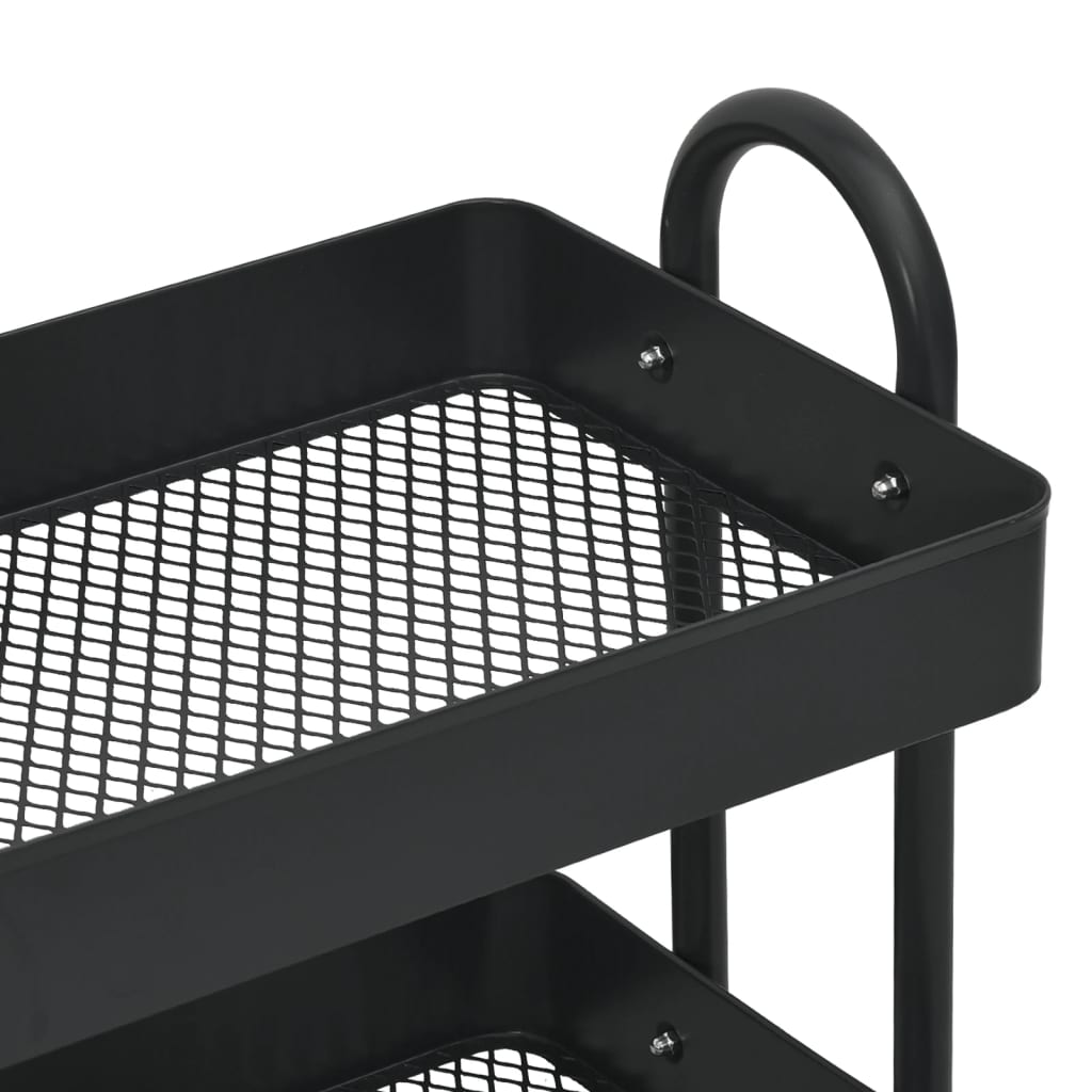 3-Tier Trolley 43X34X79 Cm Steel