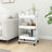 3-Tier Trolley 43X34X79 Cm Steel
