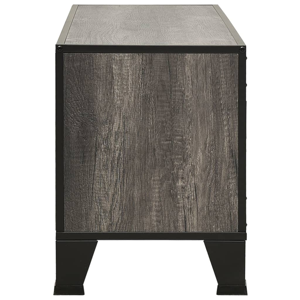Tv Cabinet 105X36X47 Cm Metal And Mdf