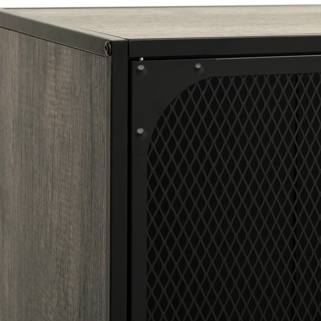 Tv Cabinet 105X36X47 Cm Metal And Mdf