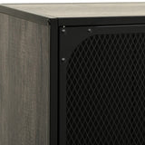Tv Cabinet 105X36X47 Cm Metal And Mdf