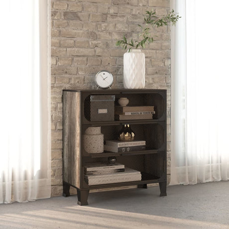 Storage Cabinets 2 Pcs 72X36X82 Cm Metal And Mdf