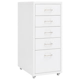 Mobile File Cabinet 28X41X109 Cm Metal