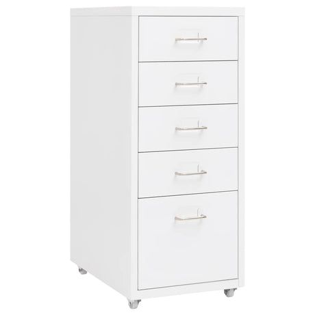 Mobile File Cabinet 28X41X109 Cm Metal