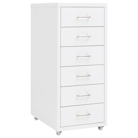 Mobile File Cabinet 28X41X109 Cm Metal