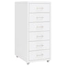 Mobile File Cabinet 28X41X109 Cm Metal