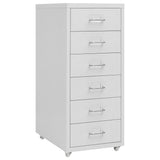 Mobile File Cabinet 28X41X109 Cm Metal