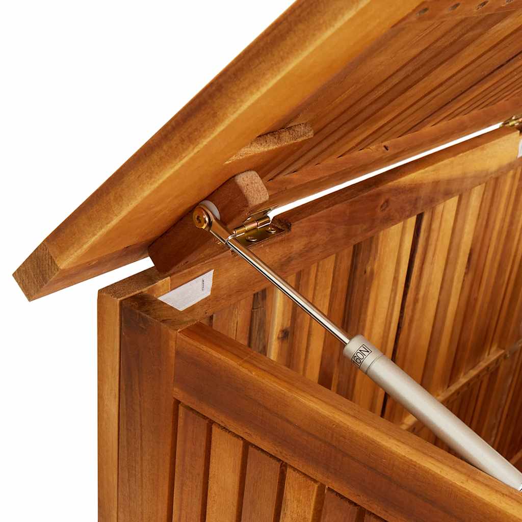 Garden Storage Box Solid Acacia Wood