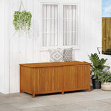 Garden Storage Box Solid Acacia Wood