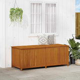 Garden Storage Box Solid Acacia Wood