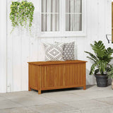 Garden Storage Box Solid Acacia Wood