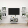 5 Piece Tv Cabinet Set Engineered Wood