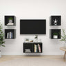 5 Piece Tv Cabinet Set Engineered Wood