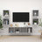 5 Piece Tv Cabinet Set Engineered Wood