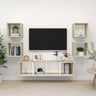 5 Piece Tv Cabinet Set Engineered Wood