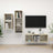 3 Piece Tv Cabinet Set Engineered Wood