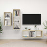 3 Piece Tv Cabinet Set Engineered Wood
