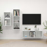 3 Piece Tv Cabinet Set Engineered Wood