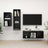 3 Piece Tv Cabinet Set Engineered Wood