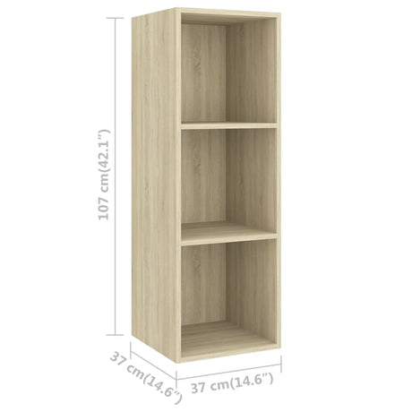 3 Piece Tv Cabinet Set Engineered Wood
