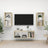3 Piece Tv Cabinet Set Engineered Wood