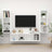 3 Piece Tv Cabinet Set Engineered Wood