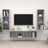 3 Piece Tv Cabinet Set Engineered Wood