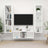 3 Piece Tv Cabinet Set Engineered Wood