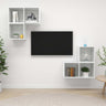 4 Piece Tv Cabinet Set Engineered Wood
