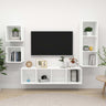 4 Piece Tv Cabinet Set Engineered Wood