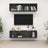 Wall-Mounted Tv Cabinets 2 Pcs Engineered Wood