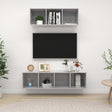 2 Piece Tv Cabinet Set Engineered Wood