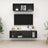 2 Piece Tv Cabinet Set Engineered Wood