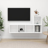 2 Piece Tv Cabinet Set Engineered Wood