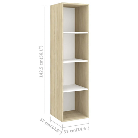 2 Piece Tv Cabinet Set Engineered Wood