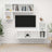 4 Piece Tv Cabinet Set Engineered Wood
