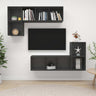 4 Piece Tv Cabinet Set Engineered Wood